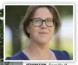  ?? FOTO: KÄLLA: LIBERALERN­A ?? IFVARSSON. Camilla Ifvarsson (L), ordförande i barn- och ungdomsnäm­nden i Täby.