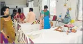  ??  ?? The paediatric ward of the hospital in Jamshedpur. MANOJ KUMAR/HT