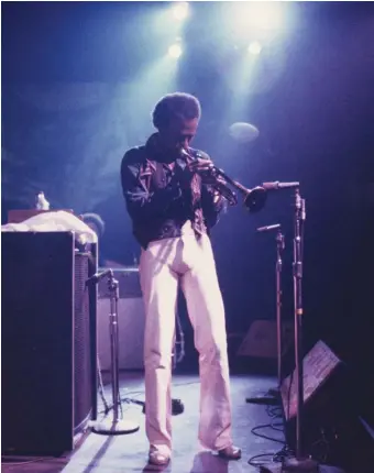  ??  ?? ICONIC MUSICIAN: Trumpeter Miles Davis is profiled on an ‘American Masters’ documentar­y on PBS.