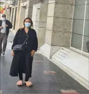  ??  ?? Sherhazade, infirmière libérale niçoise, est bloquée au Maroc à cause de la fermeture soudaine des frontières.