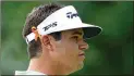  ?? IMAGES GETTY ?? First-year pro Beau Hossler shot 4-under 66 to gain a share of the lead after 36 holes for the third time this year.