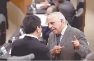  ??  ?? Trabajo. José Ramón Martel en una sesión ordinaria en la Cámara de Diputados.