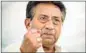  ??  ?? Pervez Musharraf: Humiliated