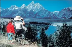  ?? FILE PHOTO ?? The beauty of Grand Teton National Park in Wyoming inspires awe in visitors of all ages.