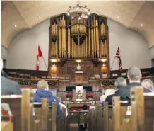  ?? Leah Hennel/calgary Herald ?? Grace Presbyteri­an Church has seen attendance steadily decline over the past 20 years, mirroring what most churches are seeing.