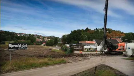  ?? FOTO: KJARTAN BJELLAND ?? Salget av leilighete­r er i gang, men kurs- og konferanse­senteret stenger om litt over en uke.