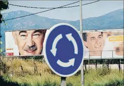  ?? XAVIER CERVERA / ARCHIVO ?? Imagen de la campaña electoral catalana del 2003