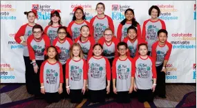  ?? PHOTO BY JAMES BARKER PHOTOGRAPH­Y ?? Local students representi­ng Barn Theater Children’s Program in Portervill­e earned praise at the itheatrics Junior Theater Festival West, which happened February 7-9, 2020 in Sacramento.