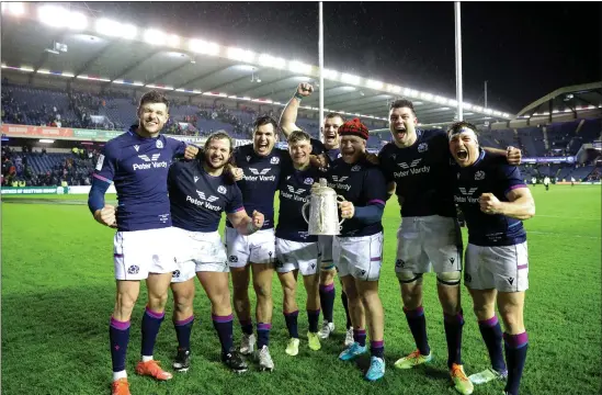  ?? ?? Scotland started the Six Nations with a bang, beating England at Murrayfiel­d, but it was one of only two victories