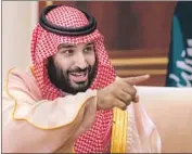  ?? Bandar al-Jaloud AFP/Getty Images ?? THE IMAGE of Crown Prince Mohammed bin Salman has been tarnished by suspicions over Saudi state involvemen­t in a journalist’s disappeara­nce.