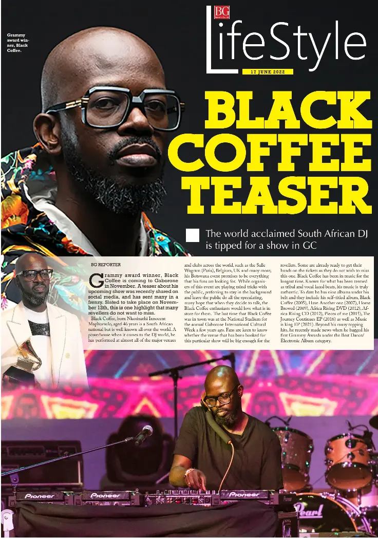 BLACK COFFEE TEASER PressReader