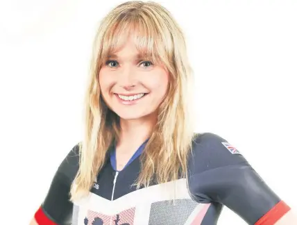  ?? NICK POTTS ?? Olympic cyclist Ciara Horne, who was knocked off her bike on her way to work