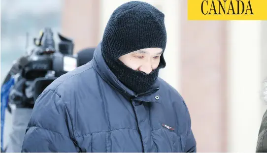  ?? TREVOR HAGAN / THE CANADIAN PRESS ?? Will Baker, a schizophre­nic formerly known as Vince Li who beheaded and cannibaliz­ed a 22-year-old man on a Greyhound bus in 2008, has been granted his total freedom.