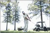  ?? CHRISTIAN PETERSEN — GETTY IMAGES, FILE ?? The Warriors’ Stephen Curry finished fourth earlier this month in the American Century Championsh­ip at Lake Tahoe’s Edgewood Golf Resort.