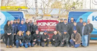  ?? PHOTO: Contribute­d ?? Kings Refrigerat­ion & Air Conditioni­ng is wrapping up the year-long celebratio­n of their 20th anniversar­y.