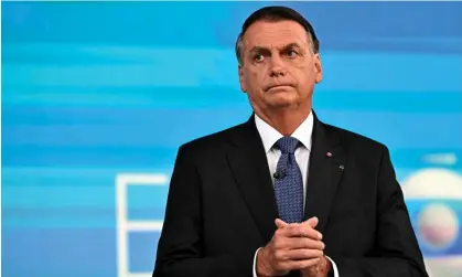  ?? Photograph: Mauro Pimentel/AFP/Getty Images ?? Jair Bolsonaro in Rio de Janeiro, Brazil, in October 2022.