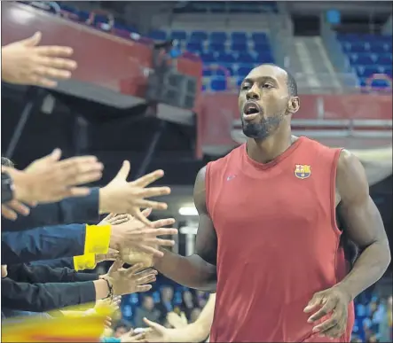  ?? FOTO: CLAUDIO CHAVES ?? Dorsey, en una imagen de su anterior etapa en el Barça. El americano está ya más cerca de volver al Palau Blaugrana