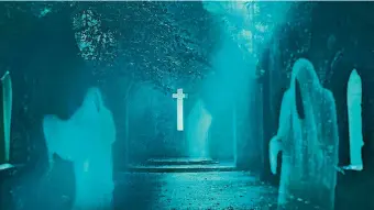  ?? ?? Los gases de los cementerio­s explican los fantasmas.