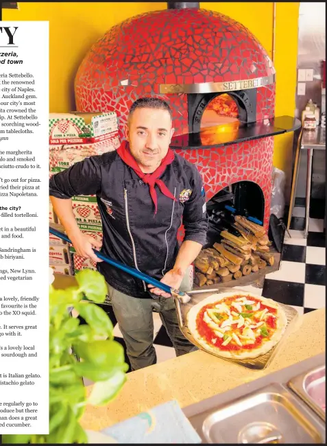  ?? Photo / Babiche Martens ?? Settebello owner and pizza champion Francesco Acri.