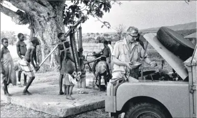  ?? Picture: George Rodger Photograph­y ?? George Rodger in Uganda
