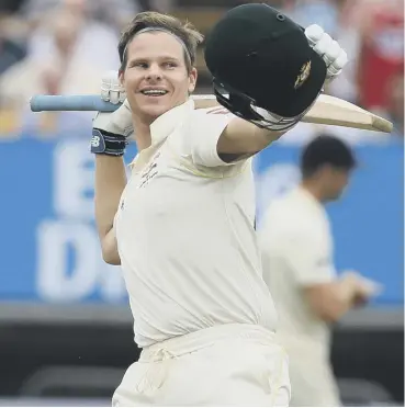  ??  ?? 0 England had no answer to Steve Smith as the Australian batsman racked up another century.