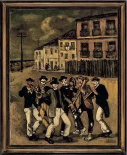  ?? ‘LA MURGA GADITANA’ José Gutiérrez Solana. 100 x 80 cm. ?? Subastas Balclis, Barcelona. Precio de salida:
130.000 euros
Tel 93-217-56-07