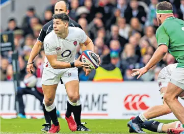 ??  ?? Resurgent: Ben Youngs played his part in an impressive England victory over Ireland