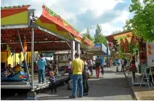  ??  ?? Une fête foraine sera installée tout au long du week-end pour la fête de printemps de Nailloux.