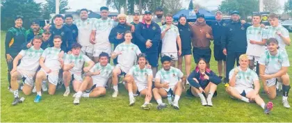  ?? Photo / Supplied ?? Te Awamutu Sports won the Suburbs Sevens rugby tournament on October 15 at Flagstaff Park.