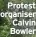  ??  ?? Protest organiser Calvin Bowler