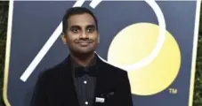  ?? JORDAN STRAUSS/INVISION/THE ASSOCIATED PRESS ?? Aziz Ansari’s behaviour on a date seemed obtuse but not illegal, raising the question of how it was right to publicly shame him, Judith Timson writes.