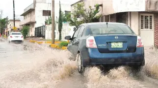  ??  ?? Las precipitac­iones pluviales que se presentaro­n a temprana hora fueron de 3.1 milímetros CORTESIA: EL DIARIO DE CIUDAD VICTORIA