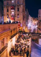  ??  ?? Enjoy great culture, food and nightlife in the heart of historic Valletta