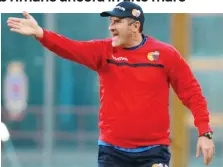  ?? LAPRESSE ?? Cristiano Lucarelli, 44 anni, tecnico del Catania