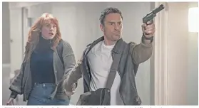  ?? ?? FAMOSOS. La actriz Bryce Dallas Howard y Sam Rockwell, en una escena del filme de espías.