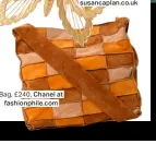  ?? ?? Bag, £240, Chanel at fashionphi­le.com
