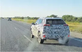  ?? ?? Camuflados. Vehículos de prueba por las rutas argentinas.