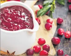  ?? SUBMITTED ?? Freshly-made Cranberry Orange Relish will add some zest to your next roast beef or pork dinner.