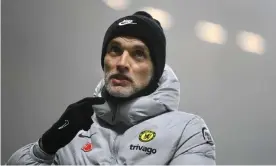  ?? Photograph: Clive Mason/Getty Images ?? Thomas Tuchel ends 2021 with a Champions League medal after being sacked by PSG last Christmas Eve.