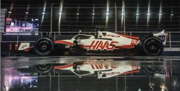  ?? FOTO: GLENN DUNBAR/ HAAS F1 TEAM ?? Haas’ titelspons­or til næste år er på plads.