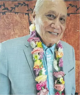  ?? Photo: RNZ Pacific ?? Former Head of State, His Highness Le Afioga a le Tui Atua Tupua Tamasese Ta’isi Efi