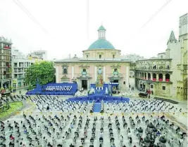  ?? VÍCTOR GUTIÉRREZ ?? Imagen de la plaza de la Missa d’ Infants