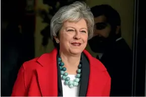  ?? AP. ?? Despite intense diplomacy over Christmas, Prime Minister Theresa May has little new to offer sceptics over her Brexit deal.