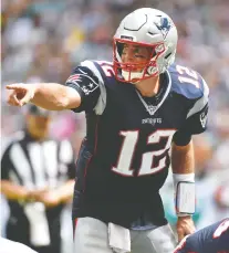  ?? ERIC ESPADA/GETTY IMAGES ?? A new docuseries will follow QB Tom Brady through nine Super Bowl seasons with the New England Patriots.