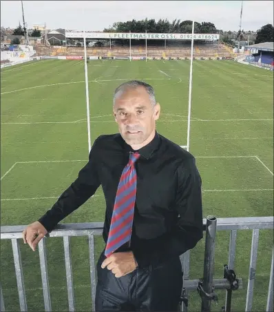  ??  ?? CLEARER FUTURE: Wakefield Trinity chairman, Michael Carter, said clubs wanted to have a great say in the running of the sport.