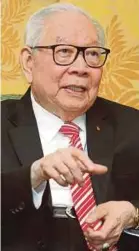  ??  ?? LPI Capital group founder and chairman Tan Sri Teh Hong Piow says technology is expected to be a major factor affecting the insurance industry.