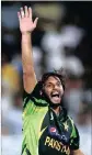  ??  ?? Pakistan’s Shahid Afridi took umbrage at accusation­s.