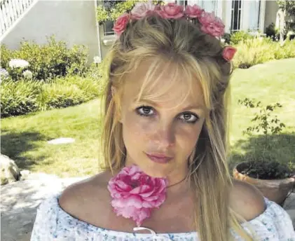  ?? INSTAGRAM ?? Britney Spears, en una reciente imagen de su cuenta de Instagram.