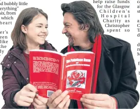  ??  ?? Michael and Katie, Christophe­r’s big sister. sundaypost.com