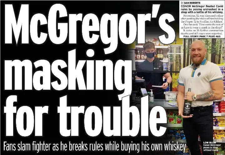 Mcgregor’s masking for trouble - PressReader